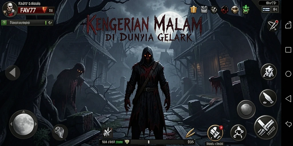 Gameplay FAV77 yang menegangkan dan atmosfer gelap.