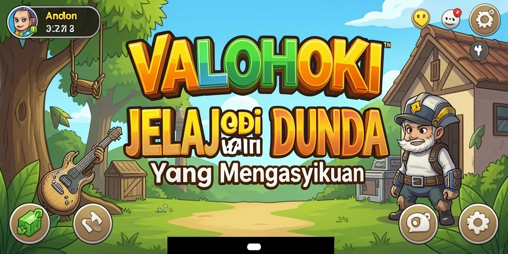 Tampilan menarik dari gameplay VALOHOKI yang adiktif.